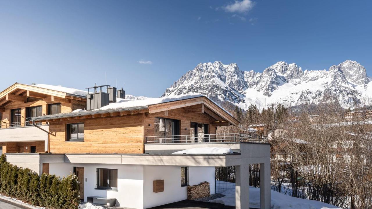 Geniessen Sie Bergblick & Sauna Im Modernen Chalet Going am Wilden Kaiser Екстериор снимка